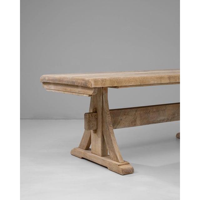20th Century French Oak Dining Table For Sale - Image 4 of 18
