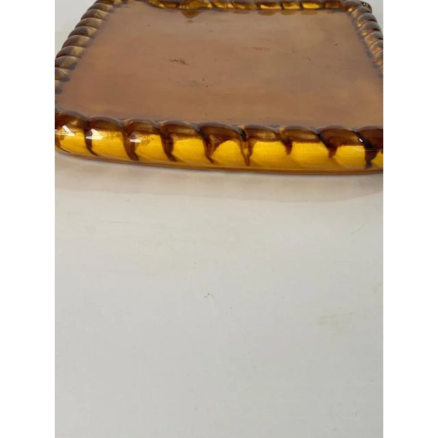 Ceramic Ceramic Platter from Vallauris, France, 1960s For Sale - Image 7 of 8