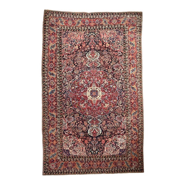 1930s Rug, 9.7 x 15.3 For Sale