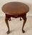 Late 20th Century Traditional Pennsylvania House Queen Anne Style Solid Cherry Oval Accent Table With Drawer Excellent Condition. For Sale - Image 12 of 18