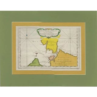 Antique Map of the Strait between Nova Zembla and the Mainland of Russia, 1764 For Sale