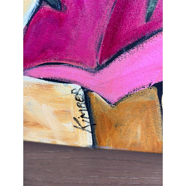 Contemporary Kimber Lee Clark "Regatta Days" Oil on Canvas For Sale - Image 4 of 5