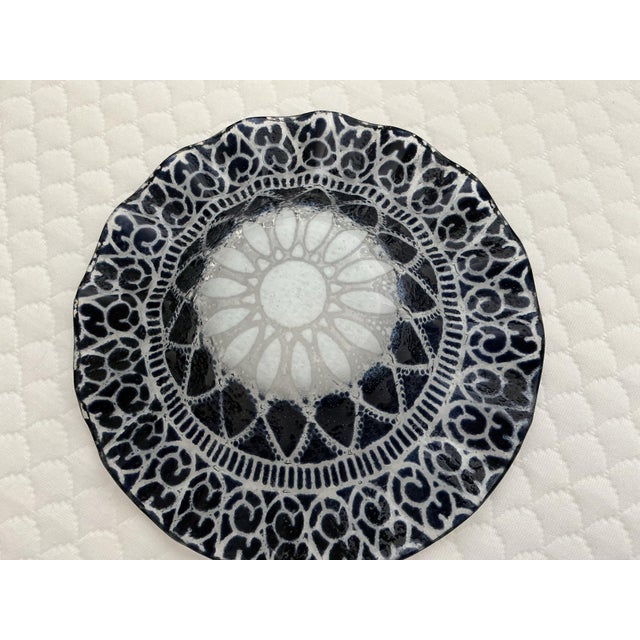 1990s Rare Sydenstricker Ruffled Candy Dishes For Sale - Image 4 of 9