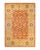Orange Mogul, One-of-a-Kind Hand-Knotted Area Rug in Orange, 6' 3" x 8' 10" For Sale - Image 8 of 8