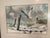 1970s 1970s J. Everett Draper Original Coastal Watercolor of Seagulls Over Beach. For Sale - Image 5 of 8