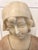Antique Victorian Alabaster Bust, 1860 For Sale - Image 4 of 14