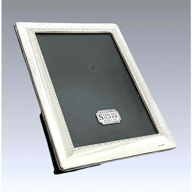 Carrs Sterling Silver Rectangular English Picture Photo Frame