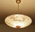 Art Deco Pendant Light in Ivory Marble Glass, 1930s For Sale - Image 4 of 18