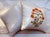Contemporary Mughal Style White Cotton Embroidered Pillows - A Pair For Sale - Image 4 of 14