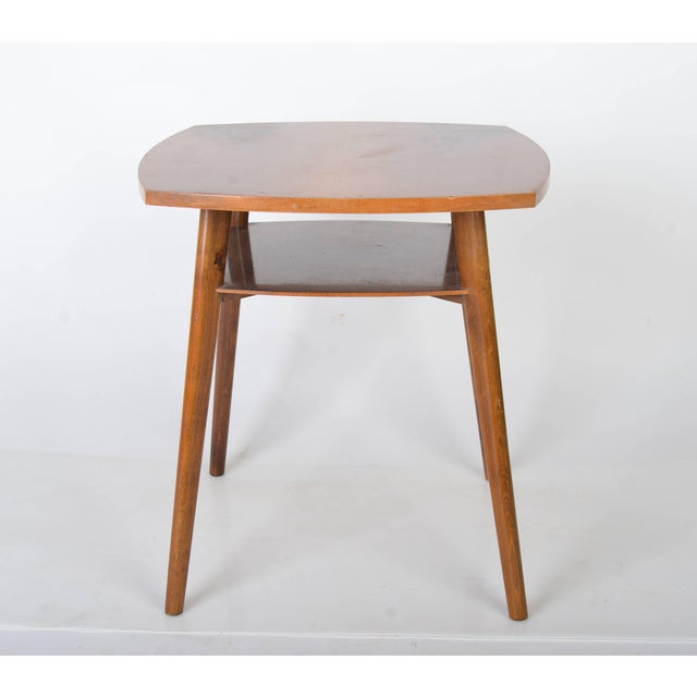 Mid-Century Modern Mid-Century Walnut Coffee Table from Tatra, 1960s For Sale - Image 3 of 6