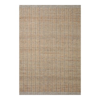 Jean Stoffer x Loloi Cornwall Lt Grey / Natural 7'-9" x 9'-9" Area Rug For Sale