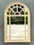 Wood Vintage Arched Wood and Mirrored Glass Mirror For Sale - Image 7 of 12