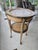 French Louis 16th Style Bronze, Marble and Wood Gueridon Table For Sale - Image 10 of 13