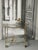 Vintage Golden Bar Cart For Sale - Image 4 of 6