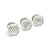 David Yurman Estate PC Tuxedo Button Set Sterling Silver DY412 TRUSTED SELLER SINCE 2002 Retail: $799.00 PLEASE SEE OUR...