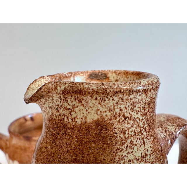 Studio Ceramic Pitchers by Helma Klett, Germany, 1980s, Set of 2 For Sale - Image 4 of 13
