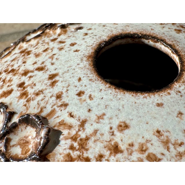 Sculptural Studio Ceramic Art Vase by Kaj Henning Jensen for KH Keramik Stensved, Denmark, 1960s For Sale - Image 4 of 13