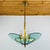 Mid-Century Modern Vintage Art Glass Pendant Lamp from Fontana Arte, Italy, 1950s For Sale - Image 3 of 13