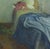 Oil on canvas mounted on wooden table, realized by Giovanni Gromo in 1980s. Not signed. Good condition. This piece is...