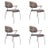 Golf Dining Chairs attributed to Franceso Zaccone, Germany, 1970s, Set of 4 For Sale - Image 18 of 18