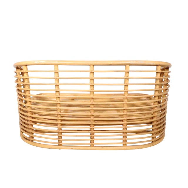 Mid 20th Century Mid 20th Century Bamboo Loveseat For Sale - Image 5 of 18