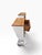 Wood Vintage Handmade Solid Wood Walnut & Ivory Nightstands, Pair For Sale - Image 7 of 10