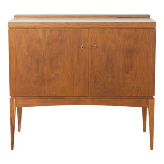 Vintage Home Bar in Walnut, 1960s For Sale