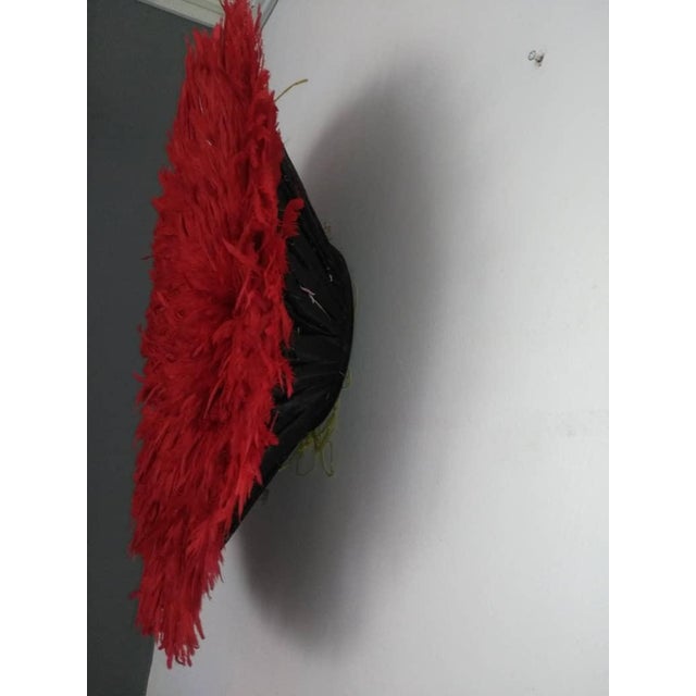 Juju Hat Red of 20" - 50 Cm For Sale In Washington DC - Image 6 of 6