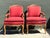 Scarlet Vintage Carved Fauteuil Chairs - A Pair For Sale - Image 8 of 12