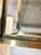 Brass and Glass Console Table With a Leather Top For Sale - Image 9 of 9