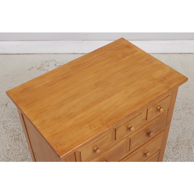 Brown Ethan Allen Maple Country Colors Nightstand For Sale - Image 8 of 12