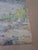 Sky Blue Vintage Mid Century Signed Impressionist Wc Painting Beach For Sale - Image 8 of 9