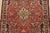 1970s Malayer Runner 3’10” X 10’2” Red Wool Semi-Antique Hand-Knotted Oriental Rug For Sale - Image 5 of 15