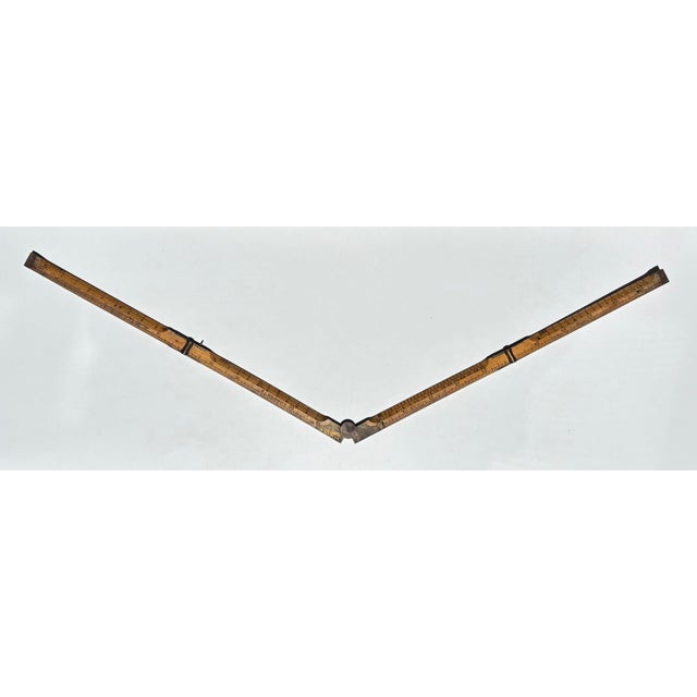 Stanley No. 53 1/2 Architect's Wooden Drafting Ruler For Sale - Image 4 of 4