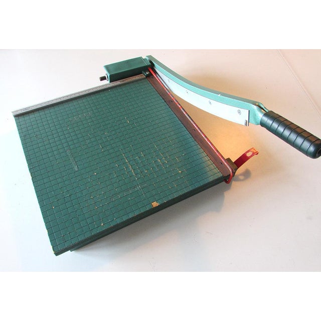 Vintage Guillotine Paper Cutter Chairish
