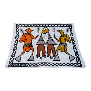 Vintage Korhogo Mud Cloth Cote d'Ivoire For Sale