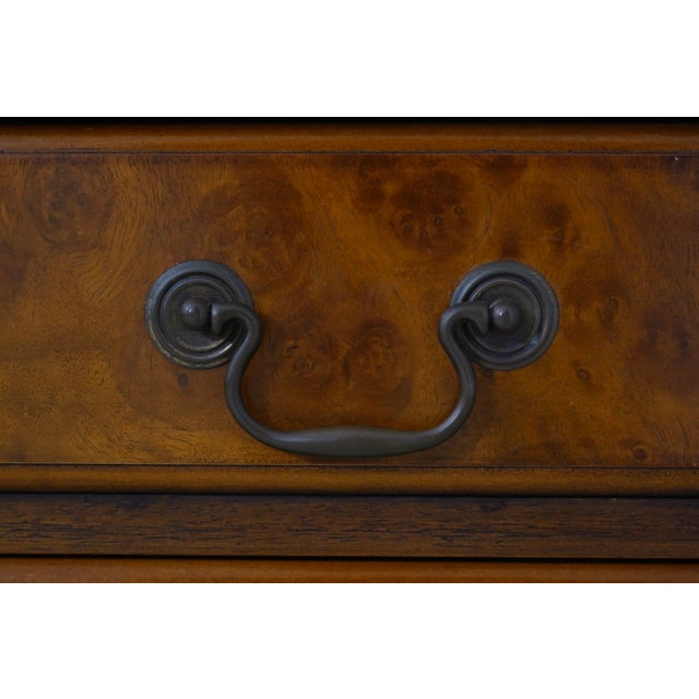 Vintage George I Inlaid Walnut Secretary Desk Bookcase For Sale - Image 12 of 18