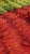 Textile Vintage Turkish Tulu Rug, Long hair Angora wool, Green and Red For Sale - Image 7 of 13