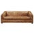 Waco Rustic Modern Sofa - Light Brown Leather For Sale - Image 11 of 15