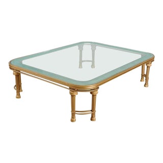 Vintage New Bronze Coffee Tables For Sale Chairish