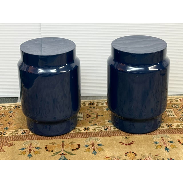 De La Espada for Neri & Hu Lianou Stools, Pair For Sale - Image 4 of 11