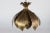 Mid-Century Modern Brutalist Brass Onion Pendant by Svend Aage Holm Sørensen, Denmark, 1960s For Sale - Image 3 of 10