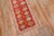 Early 20th Century Antique Bright Red Oushak Short Runner - 2'5" x 6'6" For Sale - Image 5 of 11