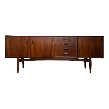 G-Plan Brasilia Sideboard by Victor Wilkins Mid-Century Modern Teak Sideboard For Sale