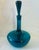 1966 Mid-Century Modern Joel Philip Myers for Blenko 6615l Peacock Glass Decanter With Stopper For Sale - Image 9 of 11