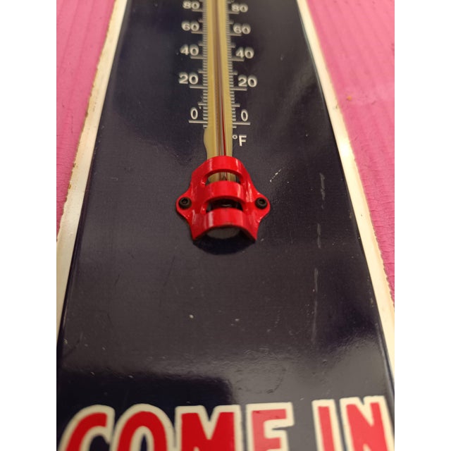 Nature's Remedy Vintage Style Thermometer Merchandise No Porcelain Souvenir Nr For Sale - Image 6 of 8