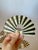 1980s Fan Shaped Capiz Shell Napkin Rings, Set of 6 For Sale - Image 11 of 15