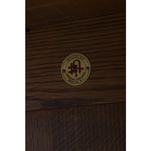 Stickley Mission Oak Arts & Crafts Dining Room Table For Sale - Image 12 of 12