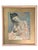 ** Art will be professionally Fragile Packed by the UPS Store ** Vintage Pablo Picasso "Maternidad" Mother and Child...