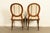 Karges Style French Regency Louis XVI Carved Mahogany and Gold Gilt Dining Chairs, Set of Six For Sale - Image 11 of 12